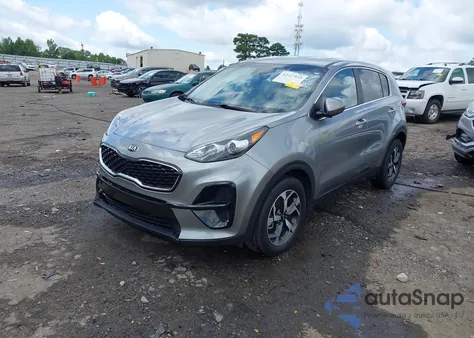 2021 Kia Sportage Lx z USA, uszkodzony, nr VIN KNDPM3ACXM7932488